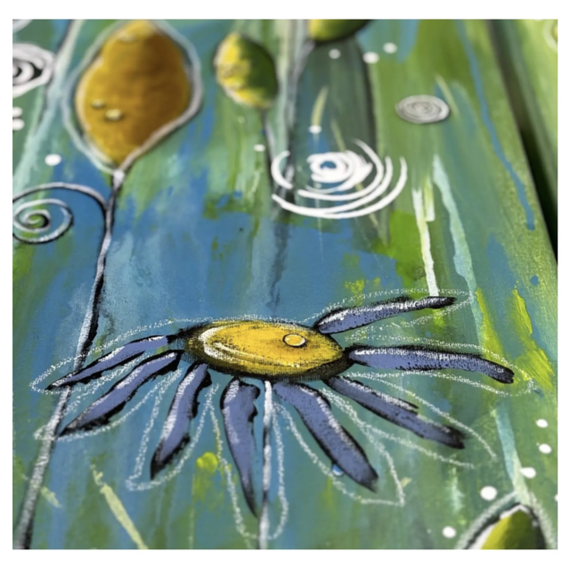 Cartolina doppia Un Mare di Fiori 2