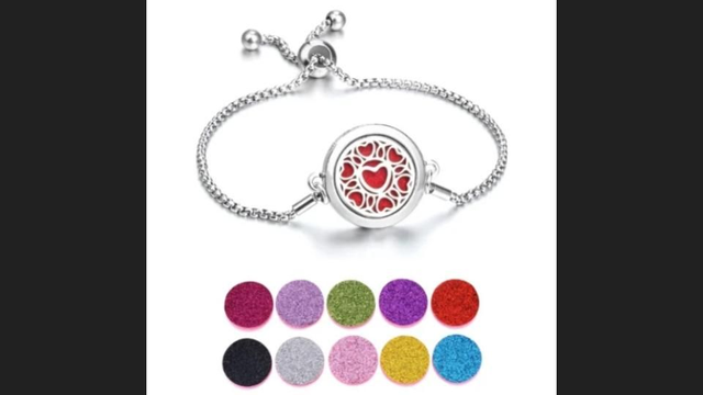 Bracelet diffuseur coeur