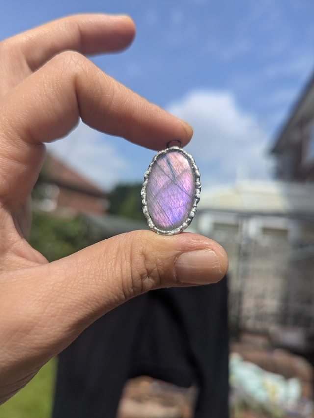 Purple labradorite small 
