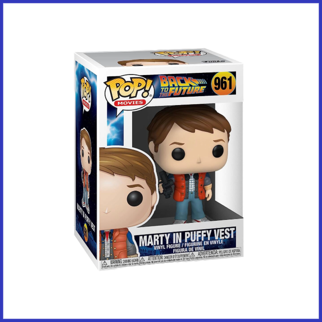 POP figure Back To The Future Doc Marty in Puffy Vest #961