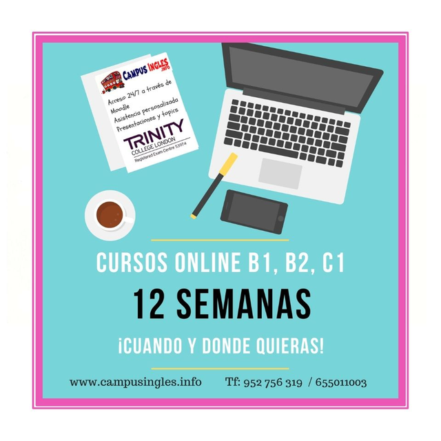 Cursos Online Intensivos (B1, B2, C1)