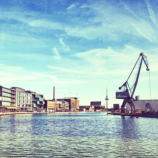 Stadthafen, Vintage-Look