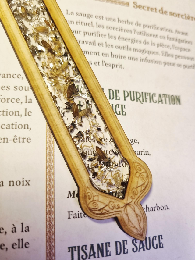 Marque-Grimoire #10 Lavande et Camomille