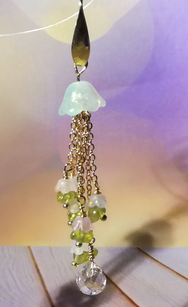 Boucles d'oreille péridot