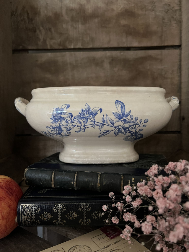 PETUNIA - Bas de soupière Modèle Pétunia de la manufacture Belge BFK