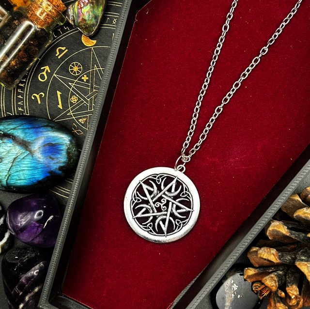 Sacred circle necklace
