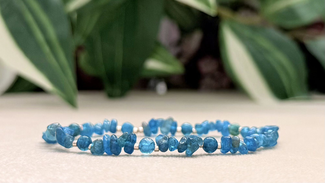 Bracelet | Apatite Bleue - Reliefs