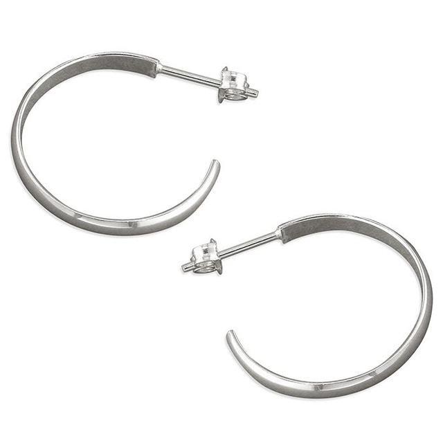 Hoop - sterling silver 21mm - CH1080
