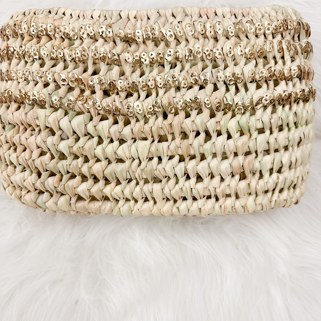 Grande panière à sequin 