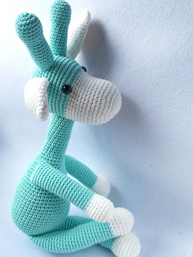 Girafa Amigurumi/crochê