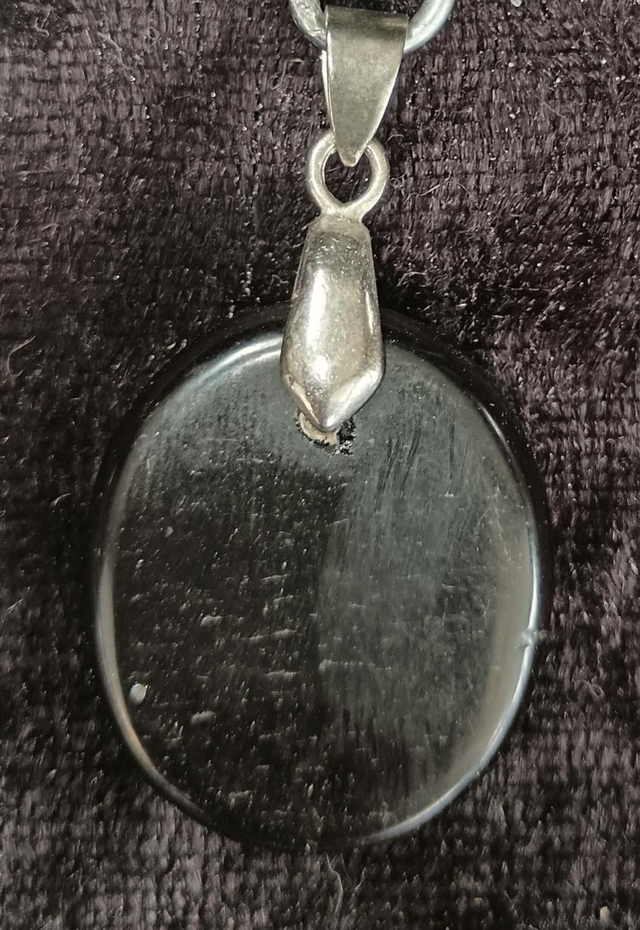 obsidienne noire (pendentif) 