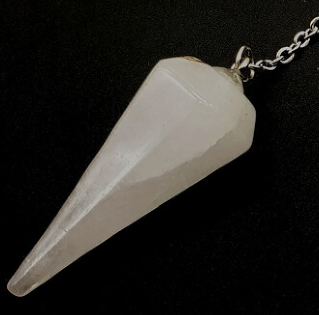 Pendule conique Cristal de roche 3,5cm