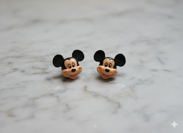 Boucles d'oreilles Mickey
