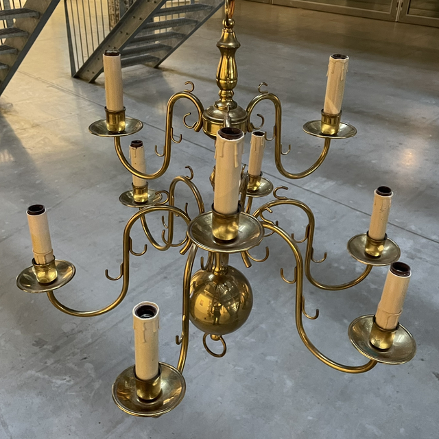 Dutch chandelier H van Uitert Haarlem