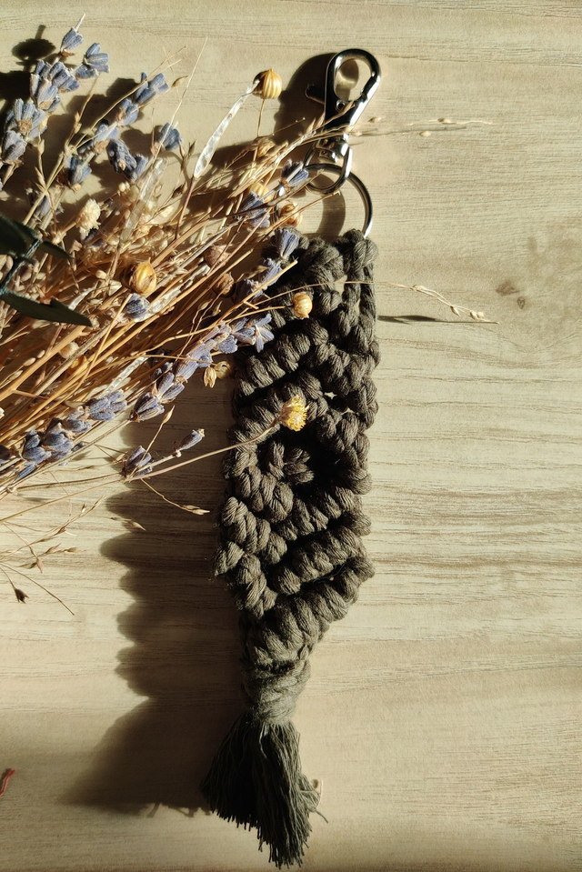 Porte-clés - Sardine - Kaki