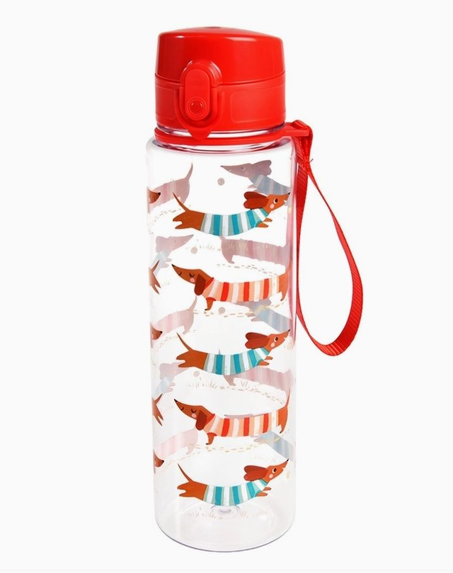 Drankfles met drukknopdeksel 700ml - Teckel