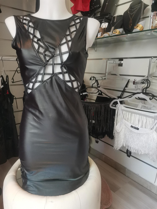 Robe courte club X croisée