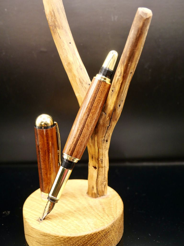 Stylo plume gentleman Palissandre santos