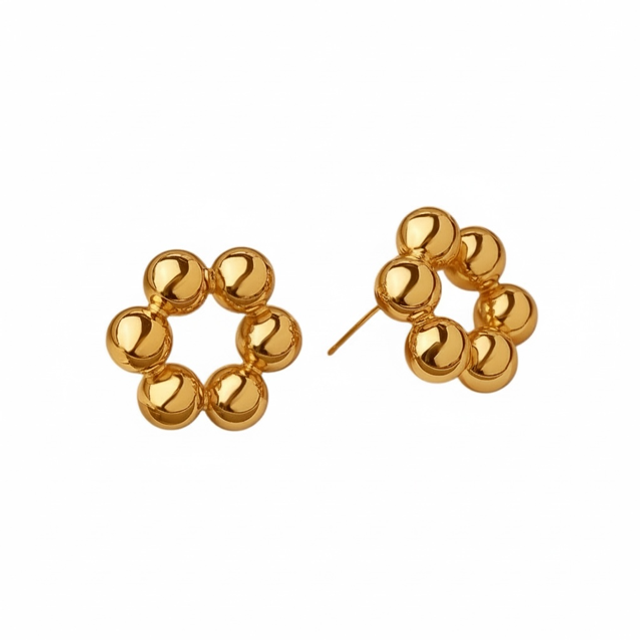 Orecchini Bubble Circle