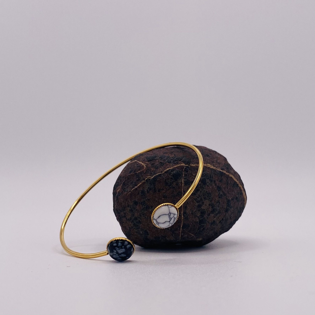 Bracelet Denise - howlite