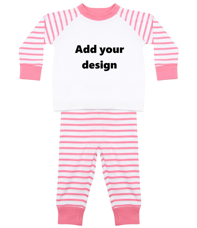 Personalised Pink Pyjamas - Add your design
