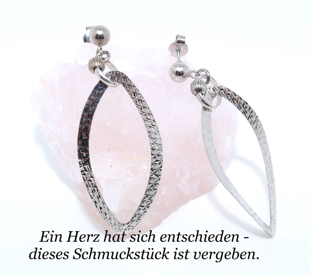 Ohrstecker - Ellipse