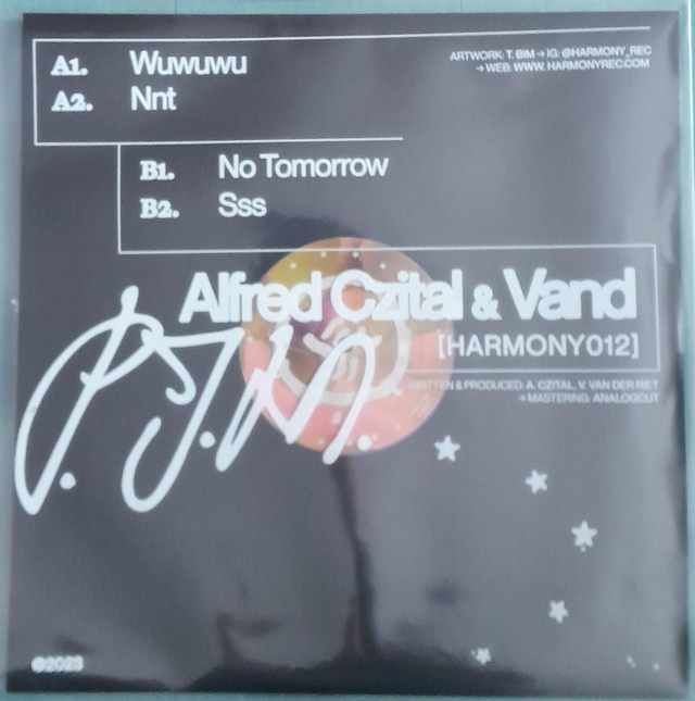 Alfred Czital, Vand - PJM - HARMONY012 - 12"