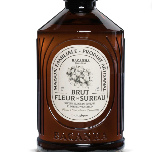 Sirop fleur de sureau brut - biologique - 400 ml 