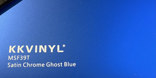 Satin Chrome Ghost Blue MSF38T