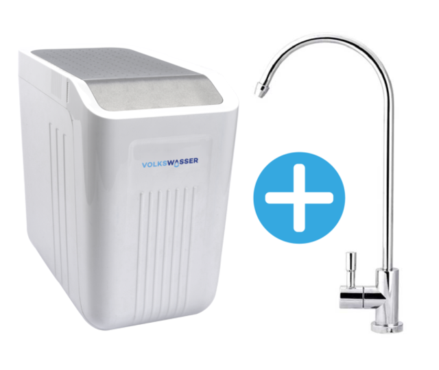 Volkswasserfilteranlage mit Basic Armatur 500