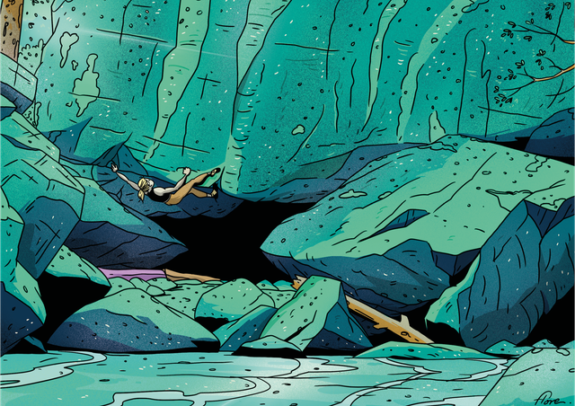 Riverbed, Magic Wood, Suisse - Impression - Série limitée