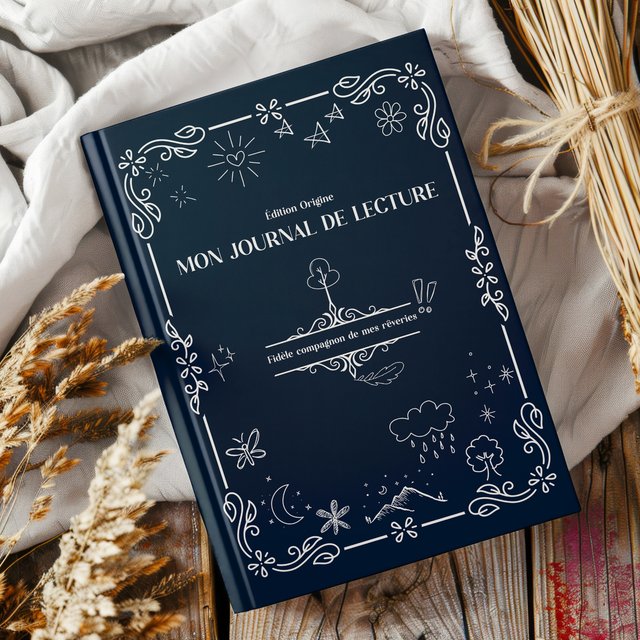 Journal de lecture 2 ans - Bleu