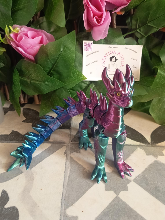 Dragon debout articulé 