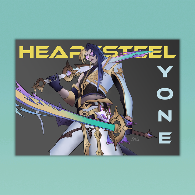 Heartsteel Yone Print