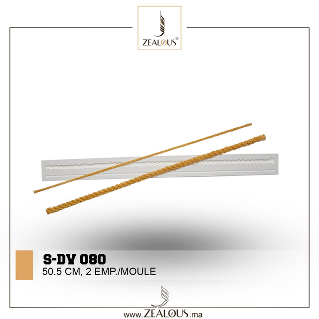 S-DV080 Cake Chocolate and Fondant Silicon Moulds