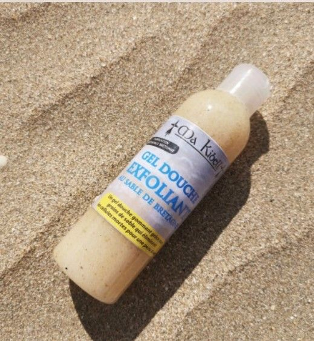 Gel Douche Exfoliant au sable de Bretagne 200ml