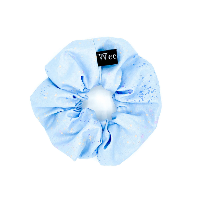 Rightsized Scrunchie - Powder Blue Speckle