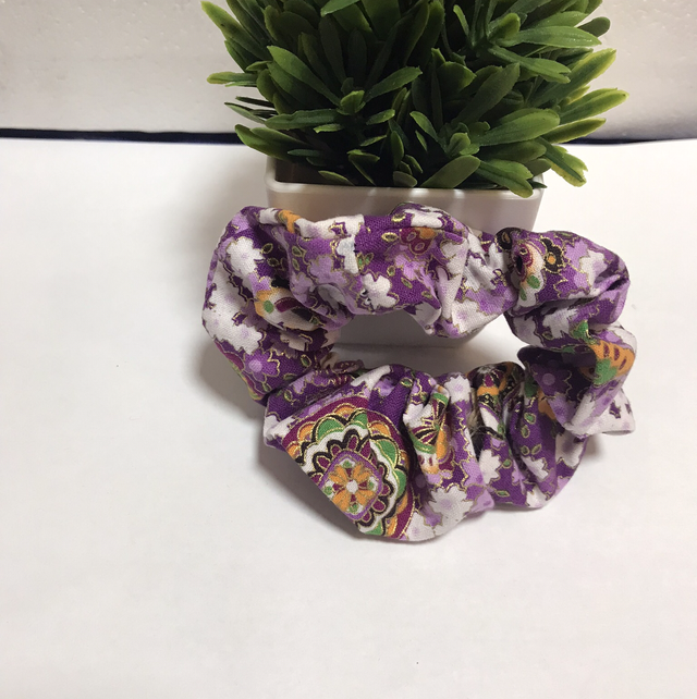 Coloured Hair Scrunchie-CHS07