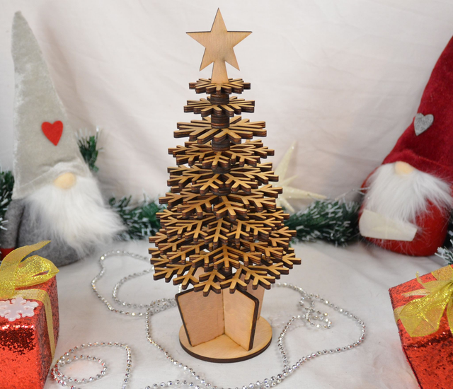 Sapin flocons de neige