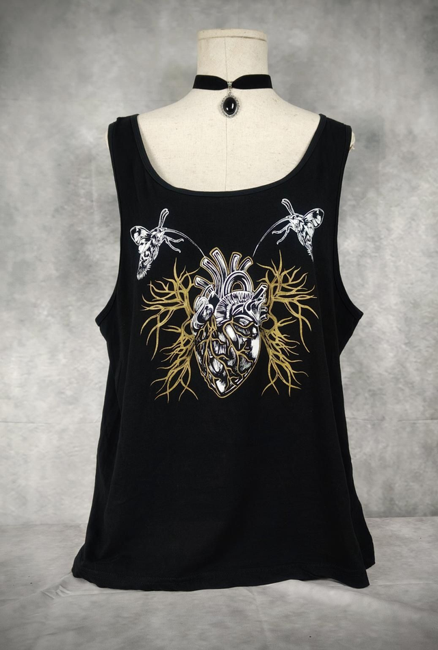 T-shirt Tank &quot;Moro-Sphinx&quot; Black