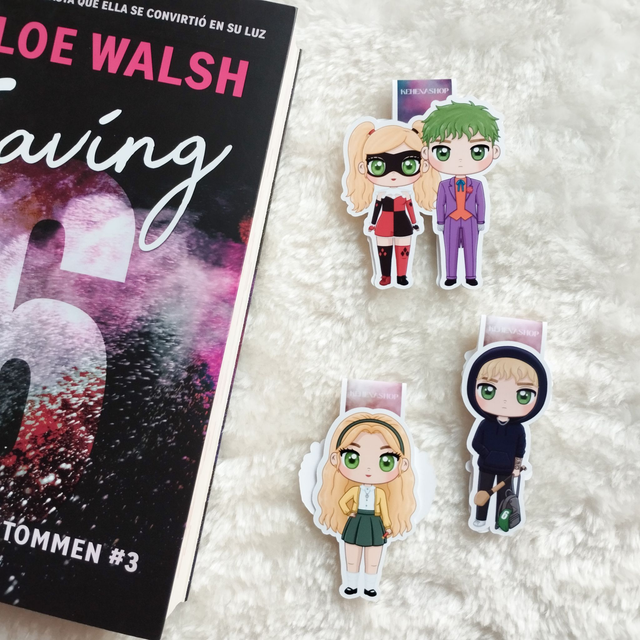 Saving 6, Joey & Aoife - Marcapáginas/Bookmarks