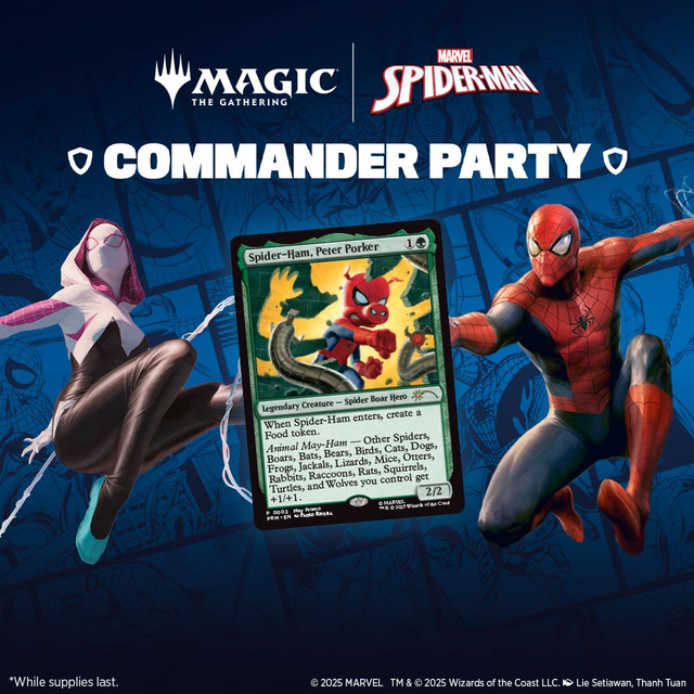 Friday Night Magic - Spider-Man Commander Party - 3 oktober 2025
