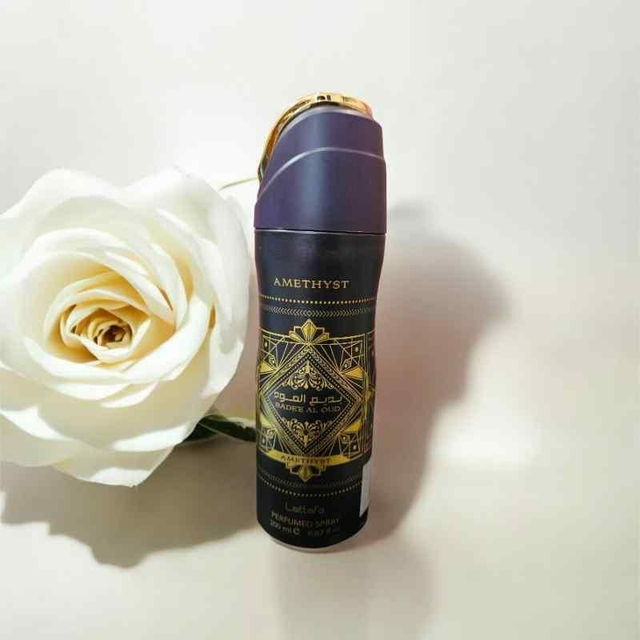 Badee Al Oud Amethyst Lattafa Body Spray – 200ML
