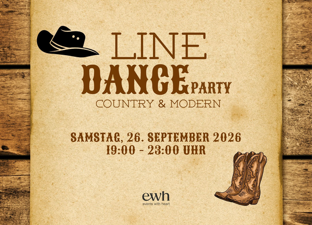 Einzelticket, Line Dance Party 26.09.2026