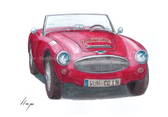 Artimotor onpaper CLASSICS 21x30 - Austin Healey