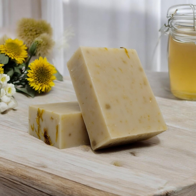 Savon miel et macérât de calendula 