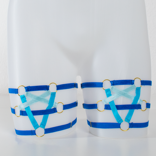 Harnais [Mix&amp;Match] - Jarretières Duo - IC-001 - Multicolore