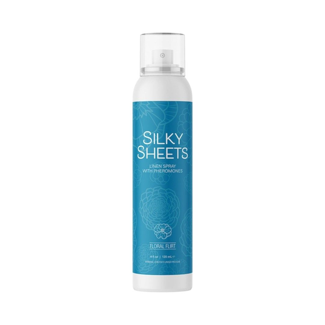 Spray para Sábanas con Feromonas Silky Sheets Floral Flirt 120 ml