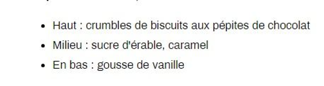 Fondant parfumé " Brownies au chocolat "
