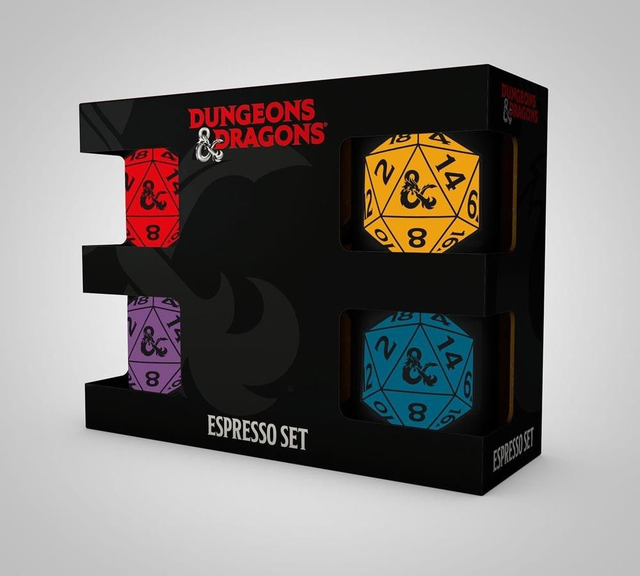Dungeons &amp; Dragons: Espresso Mugs